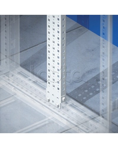 Рейки вертикальные, широкая, для шкафов CQE В=1800мм, 1 упаковка - 2шт. DKC R5PDV18 в Стерлитамаке Аксессуары для стоек и шкафов Pintop.ru