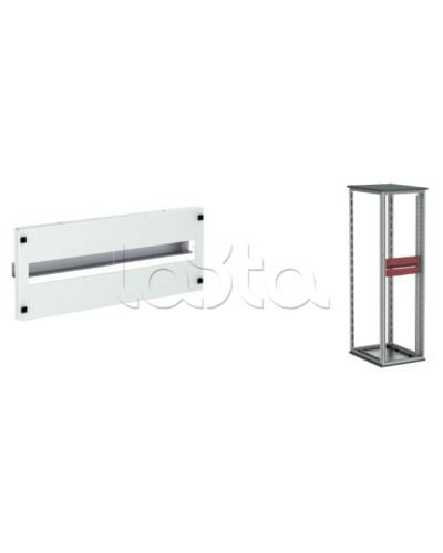 Панель секционная, для модулей, 48 (2x24) модулей, В=400мм, Ш=600мм DKC R5PI541 в Стерлитамаке Аксессуары для стоек и шкафов Pintop.ru