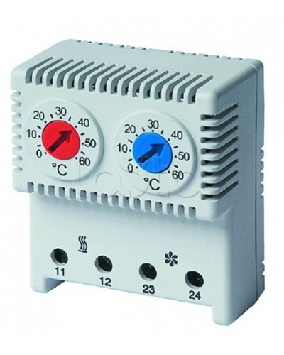 Термостат сдвоенный DKC (R5THRV13) в Стерлитамаке Аксессуары для стоек и шкафов Pintop.ru