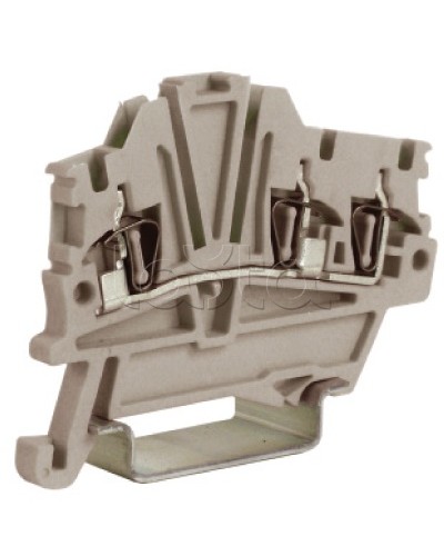 Зажим 1,5 кв.мм серый 1 ввод/2 вывода DKC ZHM410GR в Стерлитамаке Держатели, клипсы, скобы Pintop.ru