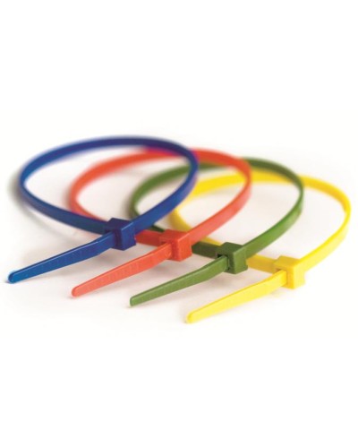 Хомут-стяжка нейлоновый, стандартный PL6.6 3.6х200 мм зеленый DKC 25214CV (100 шт/уп) в Стерлитамаке Стяжки-хомуты Pintop.ru