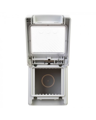 Коробка для настенного монтажа Avanti, IP55, серая, 2 модуля DKC (4403932) в Стерлитамаке Распределительные коробки Pintop.ru