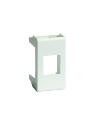 Адаптер для keystone, VIVA, 1 мод, цвет серый DKC 45107 в Стерлитамаке Аксессуары для стоек и шкафов Pintop.ru