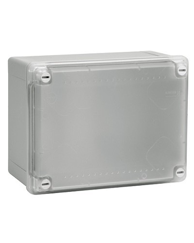 Коробка ответвит. с гладкими стенками, прозрачная, IP56, 240х190х90 мм DKC 54220 в Стерлитамаке Распределительные коробки Pintop.ru
