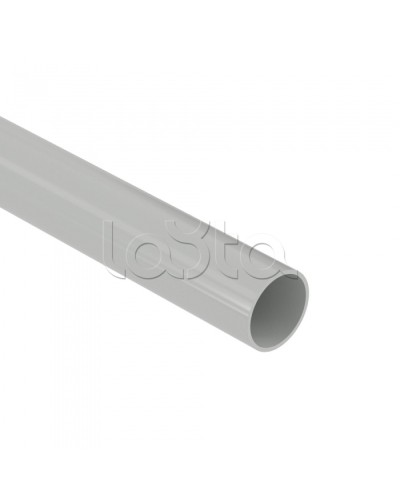 Труба глад. ПВХ 40 мм 3 м жесткая атмосферостойкая серый (30 м) DKC (63940UF) в Стерлитамаке Гладкая труба Pintop.ru