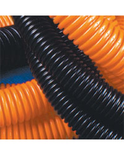 Труба гофрированная ПНД 20 мм с протяжкой тяжёлая DKC 71520 (100 м) в Стерлитамаке Труба гофрированная Pintop.ru