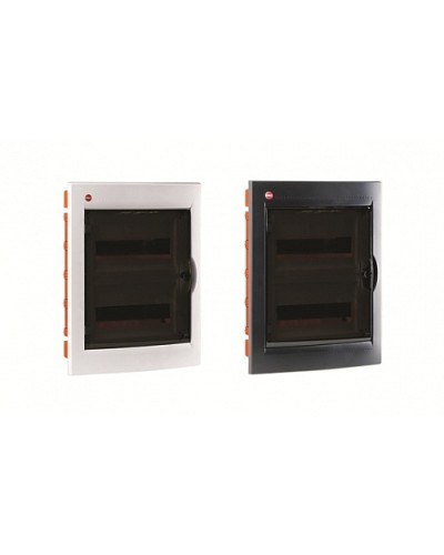 Щиток встраиваемый 24 мод.,IP 41 , черный DKC 82524 в Стерлитамаке Аксессуары для стоек и шкафов Pintop.ru