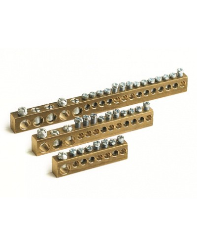 Колодка клеммная 12мод. (отв.3х5.4мм+10х4.5мм) DKC 87412 в Стерлитамаке Коммутационные изделия Pintop.ru