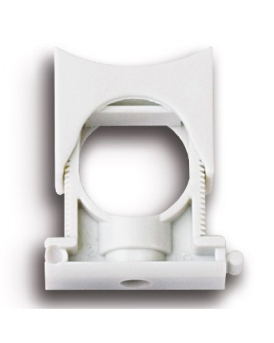 Держатель с защелкой, для крышек шириной 40 и 90 мм (d 12-28 mm) DKC AIR00002 в Стерлитамаке Держатели, клипсы, скобы Pintop.ru