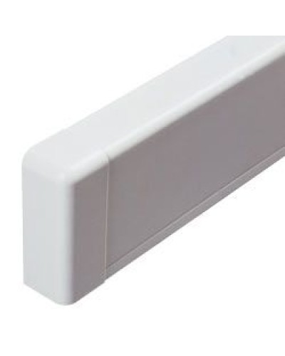 Заглушка для плинтусного короба 100х40 мм белый DKC AIR10045 в Стерлитамаке Аксессуары для стоек и шкафов Pintop.ru