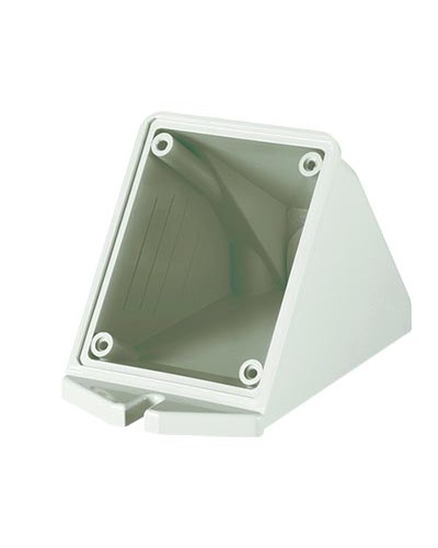 Коробка для настенного монтажа с наклоном розеток с фланцем 84*106 мм DKC DIS5700132 в Стерлитамаке Распределительные коробки Pintop.ru