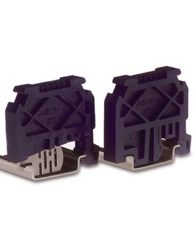 Торцевой упор BTU для фиксации клеммных зажимов на рейке ДКС ZBT005 в Стерлитамаке Держатели, клипсы, скобы Pintop.ru