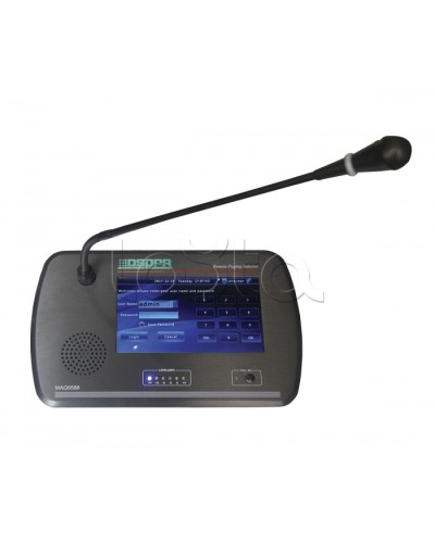 Консоль микрофонная DSPPA MAG-6588 в Стерлитамаке Система оповещения и трансляции Dsppa Pintop.ru