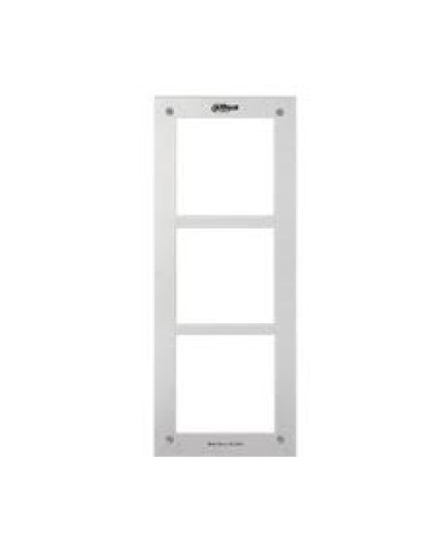 Рамка металическая для 3 модулей Dahua VTOF003 в Стерлитамаке Дополнительное оборудование для СКУД Pintop.ru