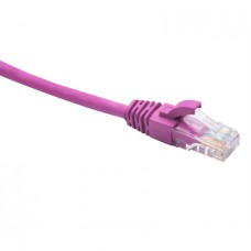 Шнур коммутационный U/UTP категория 5e LSZH нг(А)-HF 5,0 м, маджента Datarex DR-181715