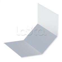 Крышка на угол 90 градусов верт. внутр. лестн. усиленная 100x600 мм (2 мм) HDZ EKF (kviltp90100600-2-HDZ)