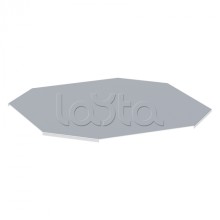 Крышка на ответвитель крестообразный лестничный усиленная 400 мм HDZ EKF (kxltp400-2-HDZ)