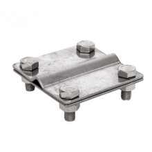 Зажим заземлитель 20 - полоса 50 (пластина 70*80мм) Ni EKF PROxima (lp-57080-ni)