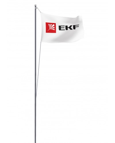Мачта молниеприемная секционная пассивная алюминиевая c флагом ММСПС-Ф-13 L=13м EKF PROxima (mmsps-f-13) в Стерлитамаке Электротехническое оборудование Pintop.ru