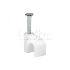 Скоба крепежная круглая (5мм.) (50шт.) EKF PROxima (plcn-sr-5)