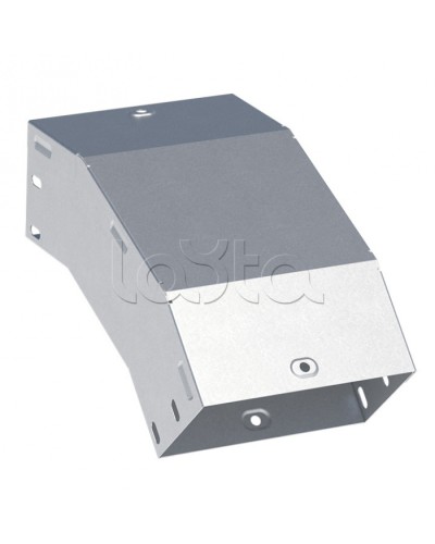 Угол 45 град. вертикальный внешний 100x400-1,5 мм HDZ EKF (vo45100400-1,5-HDZ) в Стерлитамаке Аксессуары для лотков Pintop.ru