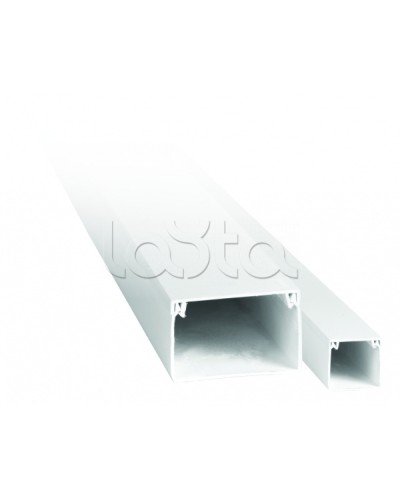 Канал кабельный (40х40) (24 м) белый EKF Basic (kk-40-40-basic) в Стерлитамаке Кабель-канал Pintop.ru