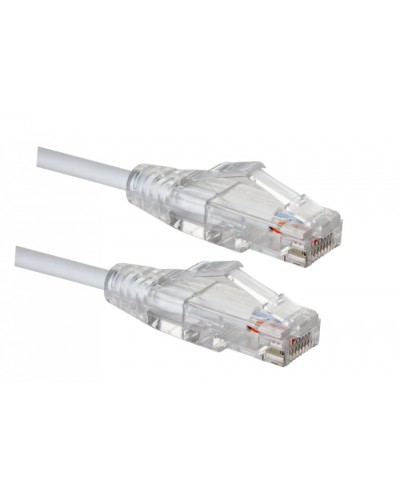 Коммутационный шнур категории 5e SLIM LINE, U/UTP, LSZH, T568B, 5 м, белый Eurolan (21S-U5-05WT) в Стерлитамаке Патчкорды (медные) Pintop.ru