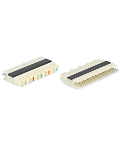 Hyperline 110C-M-5P 5-и парный 110 модуль, категория 5e в Стерлитамаке Коннекторы Pintop.ru