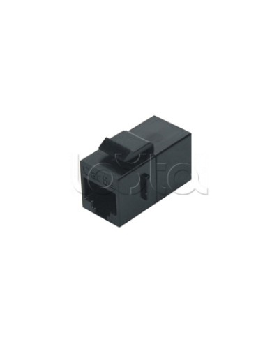 Проходной адаптер Hyperline (CA2-KJ-C5E-BK) в Стерлитамаке Проходные адаптеры Pintop.ru