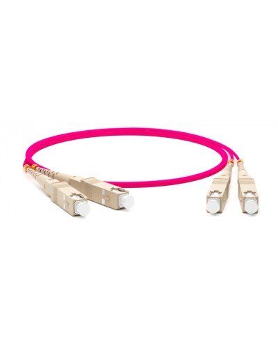 Патч-корд волоконно-оптический Hyperline FC-D2-504-SC/PR-ST/PR-H-2M-LSZH-MG в Стерлитамаке Патч-корды оптические Pintop.ru