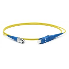 Патч-корд волоконно-оптический Hyperline FC-S2-9-LC/UR-SC/AR-H-2M-LSZH-YL