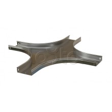 Ответвитель X-образный горизонтальный плавный Hyperline RST-CXS-50-50-0,8-R100-SZ