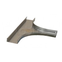 Ответвитель Т-образный горизонтальный плавный Hyperline RST-TTS-150-80-0,8-R100-SZ