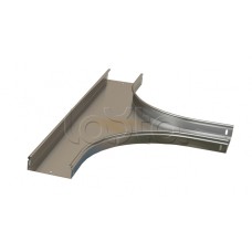 Ответвитель T-образный горизонтальный плавный Hyperline RST-TTS-400-100-0,8-R100-SZ