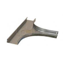 Ответвитель Т-образный горизонтальный плавный Hyperline RST-TTS-50-50-0,8-R100-SZ