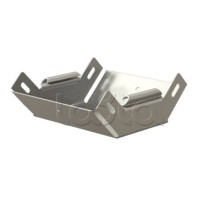 Угол 90° вертикальный внутренний Hyperline RST-VIA90-500-50-0,8-SZ