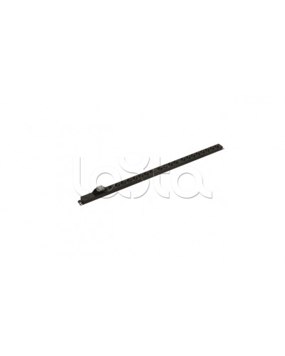 Блок розеток вертикальный черн Hyperline (SHE-20SH-B-CB) в Стерлитамаке Блоки розеток Pintop.ru