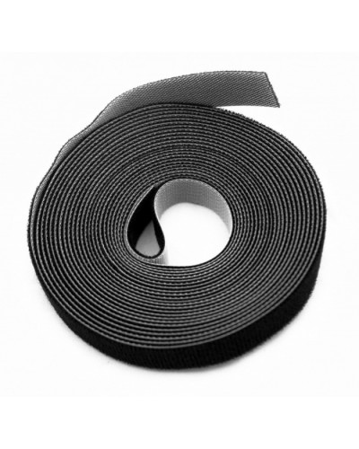 Лента липучка в рулоне, ширина 16 мм Hyperline WASNR-5x16-BK в Стерлитамаке Стяжки-хомуты Pintop.ru