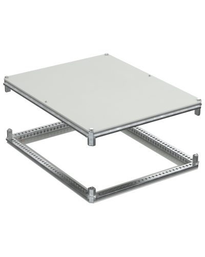 FORMAT Крыша и основание (под фланец) 1000х800мм IEK (FO-00-KOF-100-080) в Стерлитамаке Аксессуары для стоек и шкафов Pintop.ru