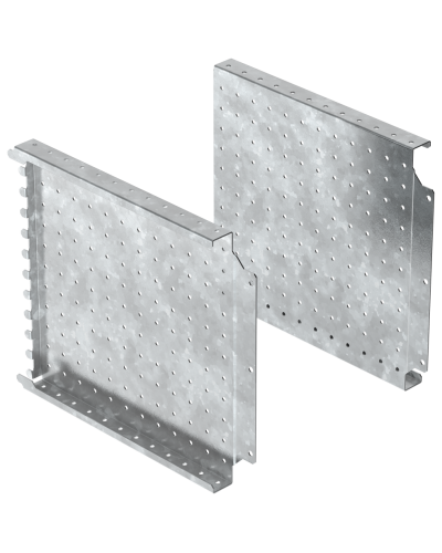 FORMAT Панель монтажная боковая перфорированная 300х400мм (2шт/упак) IEK (FO-00-MPSP-030-040) в Стерлитамаке Аксессуары для стоек и шкафов Pintop.ru
