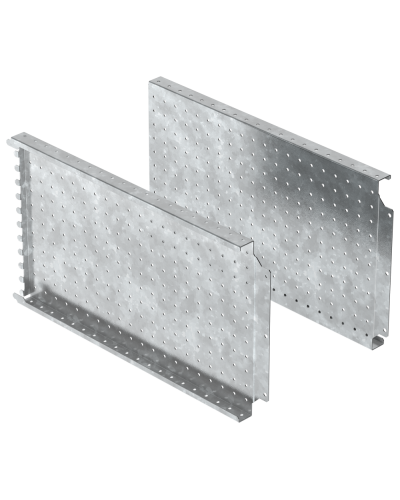 FORMAT Панель монтажная боковая перфорированная 300х600мм (2шт/упак) IEK (FO-00-MPSP-030-060) в Стерлитамаке Аксессуары для стоек и шкафов Pintop.ru