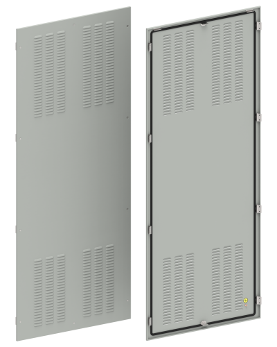 FORMAT Панель задняя вентилируемая 2000х800мм IEK (FO-00-PBV-200-080) в Стерлитамаке Аксессуары для стоек и шкафов Pintop.ru