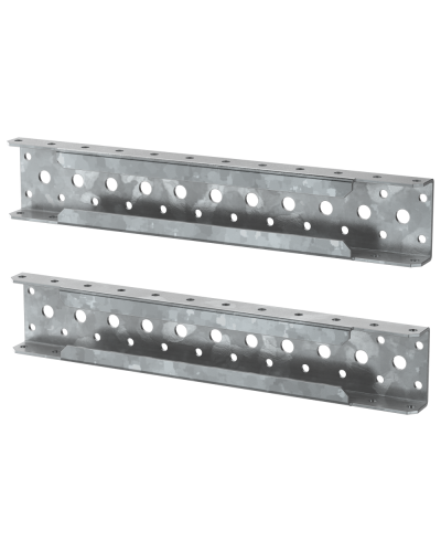 FORMAT Профиль монтажный 50х25 в шкаф 400мм (2шт/упак) IEK (FO-00-PRM-040) в Стерлитамаке Аксессуары для стоек и шкафов Pintop.ru