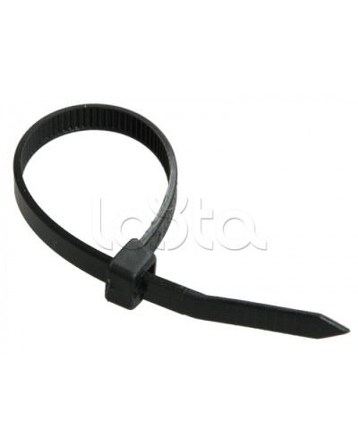 Стяжка 350x7,6 мм нейлоновая, черная IEK (UHH32-D076-350-100) в Стерлитамаке Стяжки-хомуты Pintop.ru