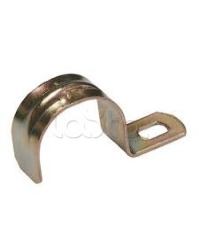 Скоба металлическая однолапковая d14-15 IEK CMAT10-14-100 в Стерлитамаке Держатели, клипсы, скобы Pintop.ru