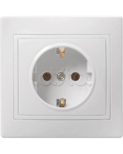 Розетка «Кварта» 2Р+Е, 1 модуль, без шторок, для скрытого монтажа IEK (ERK14-K01-16-DM) в Стерлитамаке Аксессуары для кабель-канала Pintop.ru