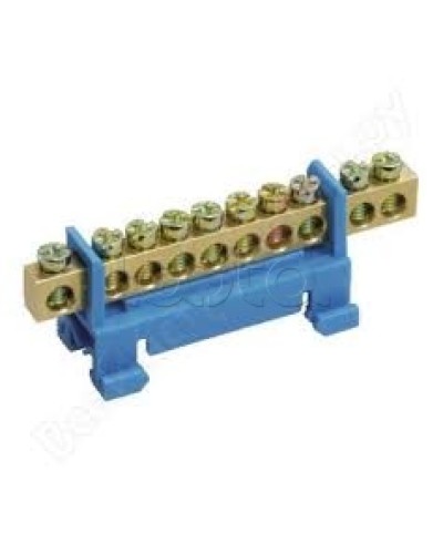 Шина нулевая с DIN-изолятором типа «Стойка» ШНИ-6х9-14-С-С IEK YNN10-69-14P-K07 в Стерлитамаке Клеммные колодки Pintop.ru