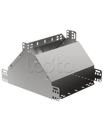 ESCA Ответвитель Т-обр. верт. вверх 100х500мм IEK (CLM50D-OVV-100-500) в Стерлитамаке Аксессуары для лотков Pintop.ru