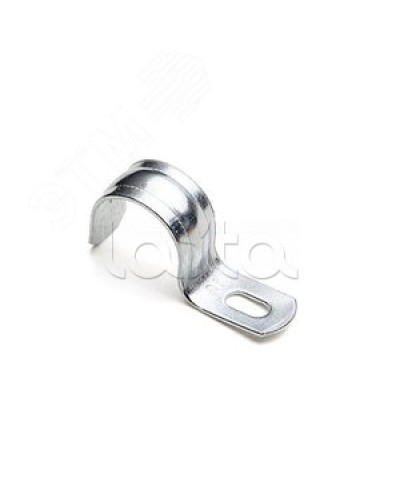 Скоба металлическая однолапковая ∅21-22 мм IEK (CMAT10-21-100) в Стерлитамаке Держатели, клипсы, скобы Pintop.ru