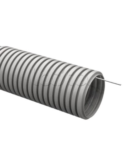 Труба гофр. ПВХ d=20 с зондом (100м) GENERICA IEK (CTG20-20-K41-100-G) в Стерлитамаке Труба гофрированная Pintop.ru